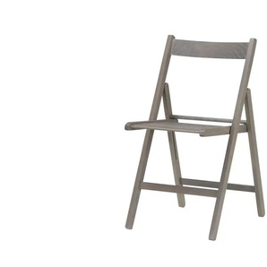 Klappstuhl Aus massivem Holz - grau - Materialmix - 45 cm - 79 cm - cm 50,0 | Möbel Kraft