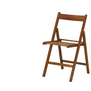 Klappstuhl Aus massivem Holz - holzfarben - Materialmix - 45 cm - 79 cm - cm 50,0 | Möbel Kraft