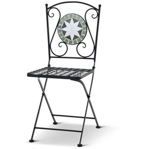 Klappstuhl Flora Mosaik 37 x 89 x 46 cm