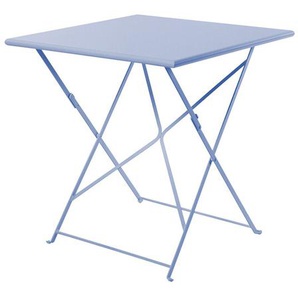 Klapptisch Flower Ethimo hellblau, Designer Ethimo Design Studio, 75x80x80 cm