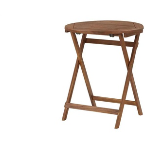 Yorkshire Klapptisch Panama ¦ holzfarben ¦ Maße (cm): H: 73 Ø: 60