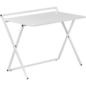 Klapptisch X-Press Bene Tischplatte Melamin weiß, Designer Christian Horner, 71/74/77x100x69 cm