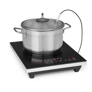 Klarstein - Cook n Roll - Kochplatte Induktionskochfeld Einzelkochfeld, 2000W, Kochfeld: 26 cm ø, 10 Temperaturstufen, 6 Garprogramme,