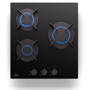 Klarstein - Gaskocher 3 Flammig, Einbau-Gaskocher für Innenbereich & Wohnmobil, 5200W Edelstahl-Gaskocher, 3 Flammen Gaskocher, Gasherde mit
