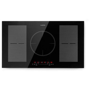 Klarstein - Induktionskochfeld, Glaskeramik Kochfeld, Induktionskochfeld mit 5 Platten, Einbau-Induktionskochfeld mit Touch-Display, Digitalanzeige