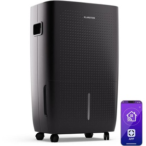 Klarstein - Luftentfeuchter Elektrisch bis 65m2, Smart Luftentfeuchter für Wohnung, Bad & Keller, Luft-Entfeuchter Leise, Elektrischer Dehumidifier