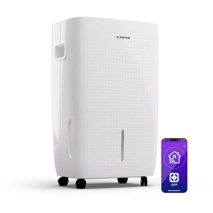 Klarstein - Luftentfeuchter Elektrisch bis 65m2, Smart Luftentfeuchter für Wohnung, Bad & Keller, Luft-Entfeuchter Leise, Elektrischer Dehumidifier