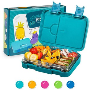 Klarstein - schmatzfatz junior Lunchbox 6 Fächer 21,3 x 15 x 4,5 cm (BxHxT)