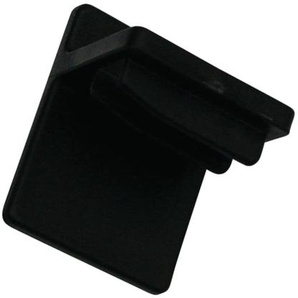 Klebeträger Plissee Concept Kunststoff Schwarz