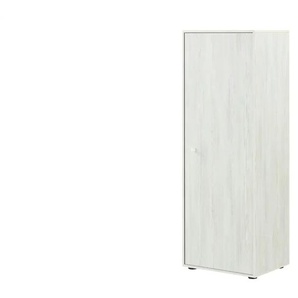 Kleiderschrank 1-türig - holzfarben - Materialmix - 55 cm - 152 cm - cm 42,0 | Möbel Kraft