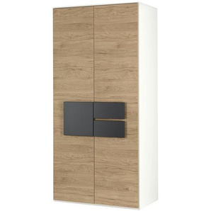 Kleiderschrank  Holly ¦ holzfarben ¦ Maße (cm): B: 101,3 H: 214,8 T: 61,5