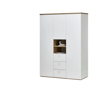 Kleiderschrank 3-türig  Bente ¦ weiß ¦ Maße (cm): B: 150 H: 210 T: 60,7