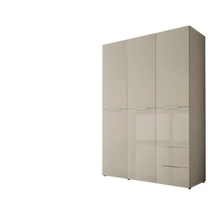 Kleiderschrank 3-türig  Vitreo Neo ¦ beige ¦ Maße (cm): B: 150 H: 212 T: 57.0