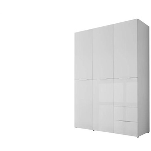 Kleiderschrank 3-türig  Vitreo Neo ¦ weiß ¦ Maße (cm): B: 150 H: 212 T: 57.0