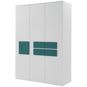 Kleiderschrank - weiß - Materialmix - 151,3 cm - 214,8 cm - 61,5 cm | Möbel Kraft