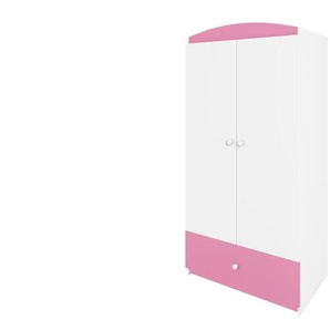 Kleiderschrank  Babydream ¦ rosa/pink ¦ Maße (cm): B: 52 H: 181,2