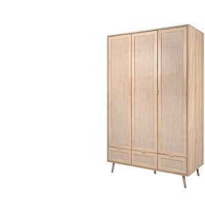 Kleiderschrank Bali | holzfarben | 120 cm | 195 cm | cm 55,0 |