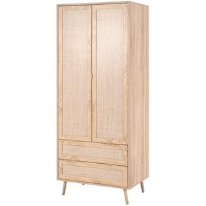 Kleiderschrank  Bali | holzfarben | 80 cm | 194,7 cm | 55 cm |