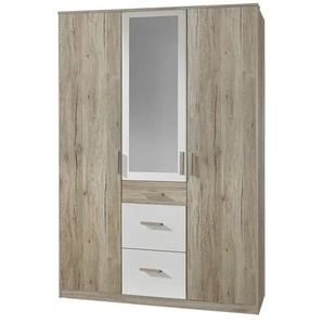 Kleiderschrank Cariba | holzfarben | 135 cm | 199 cm | cm 58,0 |