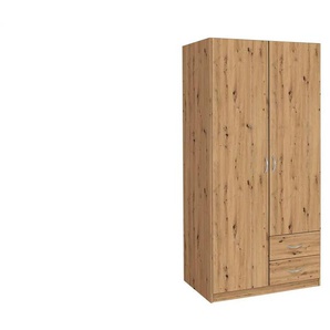 Kleiderschrank Case | holzfarben | 91 cm | 197 cm | cm 54,0 |