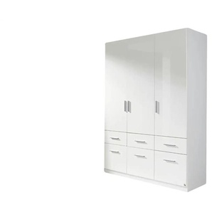 Kleiderschrank Celle | weiß | 136 cm | 197 cm | cm 54,0 |
