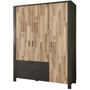 Kleiderschrank Dallas ¦ holzfarben ¦ Maße (cm): B: 166 H: 214 T: 58.0