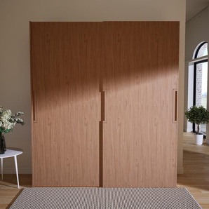 Kleiderschrank Eiche - Individueller Designer-Kleiderschrank - 204 x 232 x 65 cm, Selbst Designen, Böden/hohe Schublade/kompakt Schublade/Kleiderlift