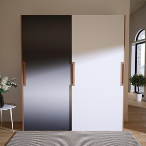 Kleiderschrank Eiche - Individueller Designer-Kleiderschrank - 204 x 232 x 65 cm, Selbst Designen, Böden/hohe Schublade/kompakt Schublade/Kleiderlift/Hosenhalter