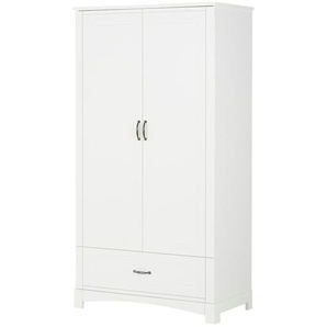 Kleiderschrank  Eloise ¦ weiß ¦ Maße (cm): B: 100 H: 190 T: 55