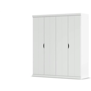 Kleiderschrank Frieda ¦ weiß ¦ Maße (cm): B: 181 H: 203