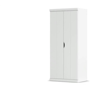 Kleiderschrank  Frieda ¦ weiß ¦ Maße (cm): B: 91 H: 203