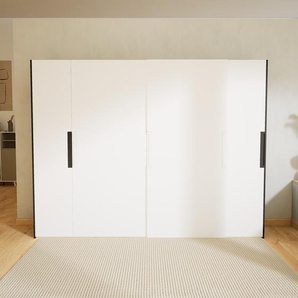 Kleiderschrank Graphitgrau - Individueller Designer-Kleiderschrank - 304 x 232 x 65 cm, Selbst Designen, Böden/hohe Schublade/Kleiderstange