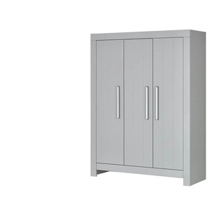 Kleiderschrank - grau - Materialmix - 156,2 cm - 204,8 cm - cm 56,0 | Möbel Kraft