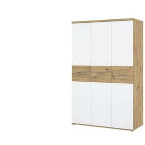 Kleiderschrank  Jamaro ¦ holzfarben ¦ Maße (cm): B: 119,6 H: 188,6 T: 52.7