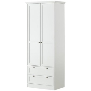 Kleiderschrank  Landwood | weiß | 80 cm | 200 cm | 51 cm |