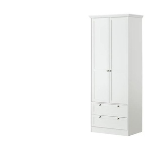 Kleiderschrank Landwood | weiß | 80 cm | 200 cm | cm 51,0 |