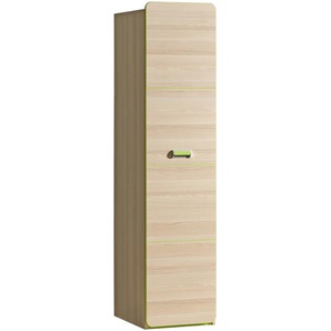 Kleiderschrank LORENTO LR2 esche / grün