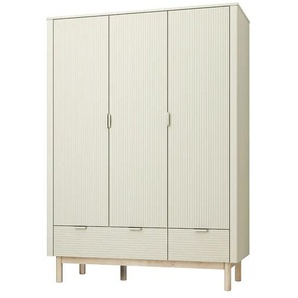 Kleiderschrank  Miloo ¦ beige ¦ Maße (cm): B: 52,4 H: 197,8