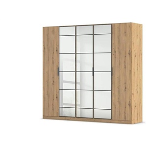 Kleiderschrank mit Spiegel Acero ¦ verspiegelt ¦ Maße (cm): B: 226 H: 210