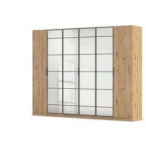 Kleiderschrank mit Spiegel Acero ¦ verspiegelt ¦ Maße (cm): B: 271 H: 210