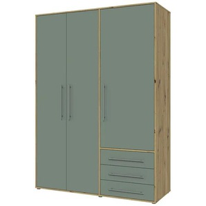 Kleiderschrank  Morley ¦ holzfarben ¦ Maße (cm): B: 144,4 H: 200 T: 53.0