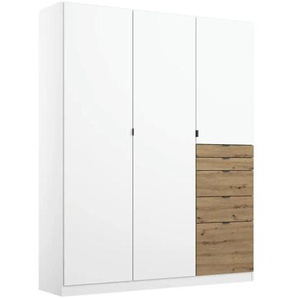 Kleiderschrank Ontario | weiß | 136 cm | 197 cm | cm 54,0 |