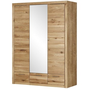 Kleiderschrank  Oslo Classic ¦ holzfarben ¦ Maße (cm): B: 156 H: 210 T: 62