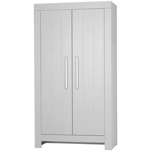 Kleiderschrank  Smilla ¦ grau ¦ Maße (cm): B: 110,7 H: 204,8 T: 56.0