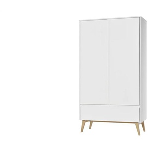 Kleiderschrank  Swing ¦ weiß ¦ Maße (cm): B: 100 H: 199,5 T: 52.5