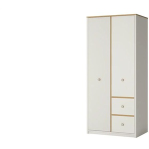 Kleiderschrank  Todi ¦ weiß ¦ Maße (cm): B: 85 H: 190 T: 58.0