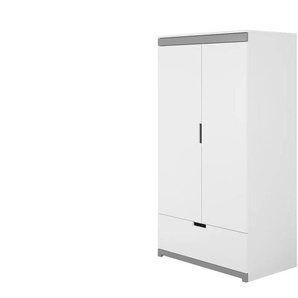 Kleiderschrank  Tomi ¦ weiß ¦ Maße (cm): B: 100 H: 182