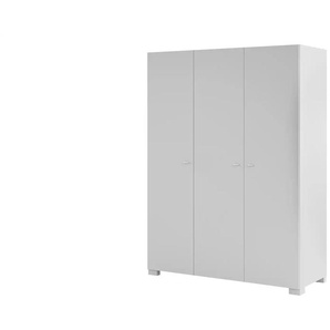 Kleiderschrank  Uni White ¦ weiß ¦ Maße (cm): B: 150 H: 200