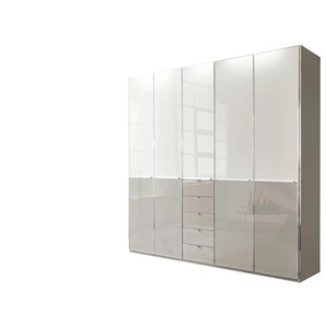 Kleiderschrank  Velua 2 ¦ weiß ¦ Maße (cm): B: 250 H: 236 T: 58.0