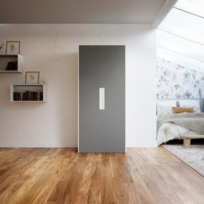 Kleiderschrank Weiß - Individueller Designer-Kleiderschrank - 104 x 232 x 62 cm, Selbst Designen, Böden